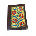 Notepad genuine leather with embroidery