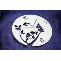 Wall clock "Birds love" up to 40 cm in diameter.  