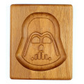 Gingerbread board Darth Vader 10 * 12 * 2cm  for forming a printed gingerbread.