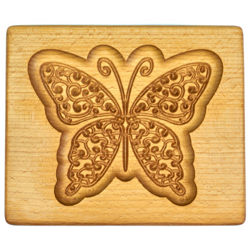  Gingerbread board Butterfly 15 * 15 * 2 cm to form a printed gingerbread.