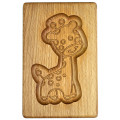 Gingerbread board wooden Giraffe size 10*15*2cm. Mold for molding gingerbread