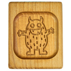 Gingerbread board Monster 10 * 10 * 2 cm to form a printed gingerbread.