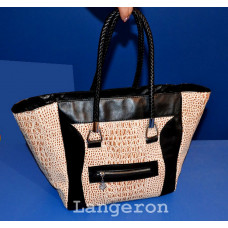 Bag genuine leather style
