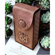 Bag for Tarot cards No. 1 (CAT) 68 * 120 * 36 mm (for cards measuring 60 * 103 mm. Box for storing cards.