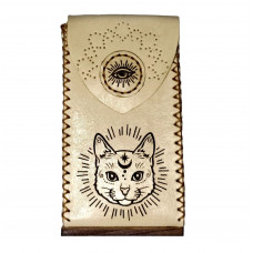 Bag for Tarot cards No. 1 (CAT) 75 * 130 * 36 mm (for cards measuring 70 * 120 mm). Box for storing cards.