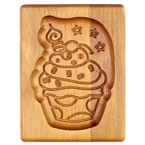  Gingerbread board Cake 14 * 10 * 2cm for forming a printed gingerbread.