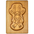  Gingerbread board Cheerful deer 10 * 15 * 2 cm to form a printed gingerbread.