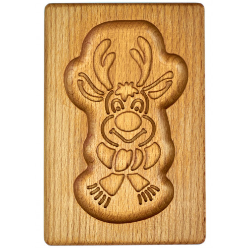 Gingerbread board Cheerful deer 10*15*2 cm