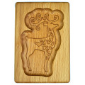  Gingerbread board Fairy deer 10 * 15 * 2cm for forming a printed gingerbread.