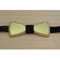 Bow tie "Gold" made of natural wood 