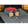 Bow tie "Achor" made of natural wood with veneer