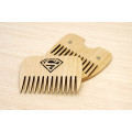 Wooden comb for beard "Superman" with magnets