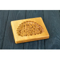 Gingerbread board Pattern No. 13 Yuka wooden size 14 * 12 * 2 cm. Mold for molding gingerbread