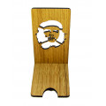 Stand for phone "Ernesto Che Guevara" from a natural wood