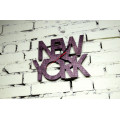 Wall clock "New York" 30 cm in diameter.  