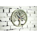 Wall clock "Tree" 30 cm in diameter.  