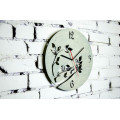 Wall clock "Birds love" up to 40 cm in diameter.  