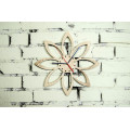 Wall clock "Flowers" 30 cm in diameter.  