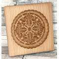 Gingerbread board Pattern No. 8 Wooden abstraction size 14 * 13 * 2 cm. Mold for molding gingerbread