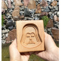 Gingerbread board Darth Vader 10 * 12 * 2cm  for forming a printed gingerbread.