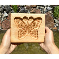  Gingerbread board Butterfly 15 * 15 * 2 cm to form a printed gingerbread.