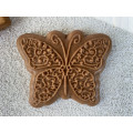  Gingerbread board Butterfly 15 * 15 * 2 cm to form a printed gingerbread.