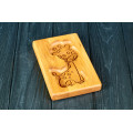 Gingerbread board wooden Giraffe size 10*15*2cm. Mold for molding gingerbread