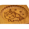 Unicorn gingerbread board 15 * 15 * 2 cm for forming a printed gingerbread.