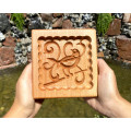 Gingerbread board Nightingale on a branch wooden size 14 * 13 * 2cm. Mold for molding gingerbread