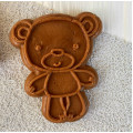 Gingerbread board Bear wooden size 16 * 13 * 2cm. Mold for molding gingerbread