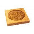 Gingerbread board Pattern No. 5 Astra wooden size 14 * 13 * 2cm. Mold for molding gingerbread
