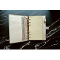 Notepad made of genuine leather "Born Free"