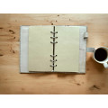 Notepad made of genuine leather "Born Free"