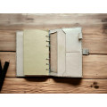 Notepad made of genuine leather "Born Free"