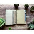 Notepad made of genuine leather "Born Free"