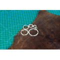 Pattern №19 70*60 mm 6 stainless steel circles