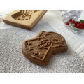  Gingerbread board Angel with a flute 13 * 15 * 2 cm for the formation of a printed gingerbread.