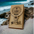 Bag for Tarot cards No. 3 (hand of fate) 68 * 120 * 36 mm. Box for storing cards.