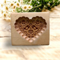 Gingerbread board wooden Love Birds size 10.5 * 12.5 * 2cm