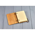 Pocket notebook made of wood A7 on rings "Amazon"