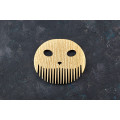 Wooden beard comb "Mask "