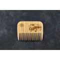 Wooden beard comb "Minivan "