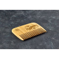 Wooden beard comb "Minivan "