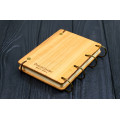 Купить Notepad A6  "HUG ME" made of natural wood on rings. Notebook. Album for drawing. A diary. Sketchbook  по лучшей цене
