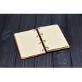 Купить Notepad A6  "PEN" made of natural wood on rings. Notebook. Album for drawing. A diary. Sketchbook  по лучшей цене