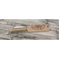 Comb  "Rose of Wind" of natural wood with magnets