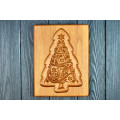 Gingerbread Board Herringbone 16*20*2 cm