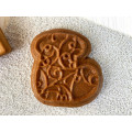 Gingerbread board Boots wooden size 14 * 13 * 2cm. Mold for molding gingerbread